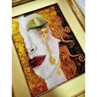 Borduurpakket Golden Tears