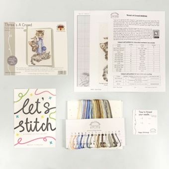 Borduurpakkket Three's a Crowd