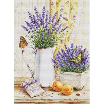 Borduurpakkket Luca-S 'Lavender Scent' B7063