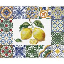 Borduurpakket Luca-S Lemon Essence of the Mediterranean B7049