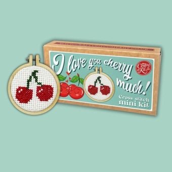 Borduurpakket Matchbox 'I Love You Cherry Much!' CKC-MB-058