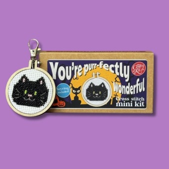 Borduurpakket Matchbox 'You're Purr-fectly Wonderful' CKC-MB-111