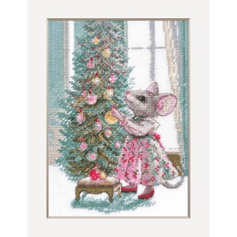 Borduurpakkket Aine Merry Mouse A1026