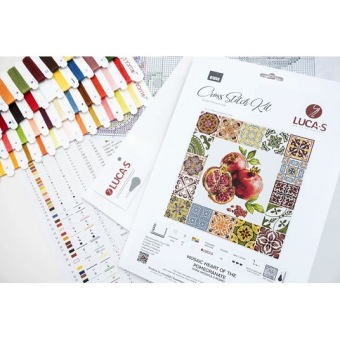 Borduurpakket Mosaic Heart of the Pomegranate