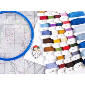 Borduurpakket Silent Night Gift