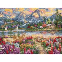 Kit de broderie Spring Mountain Majesty