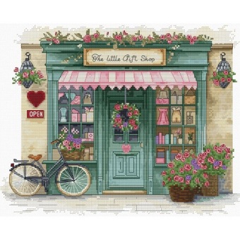 Borduurpakkket Luca-S 'The Little GIft Shop' B1429