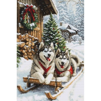 Kit de broderie The Magic Of The Nordic Winter