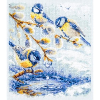 Borduurpakket Needleart World 'The Promise of Spring' 70-55