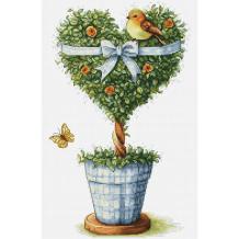 Borduurpakkket Luca-S The Tree of Love B7051