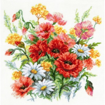 Borduurpakket Needleart World 'Wildflowers' 70-58