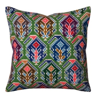 Kruissteekkussen Collection d'Art Paisley cda-5373