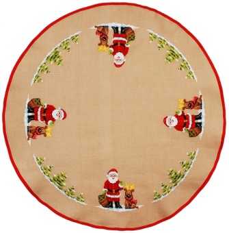 Jute Kerstboomtapijt Vervaco PN-0007343