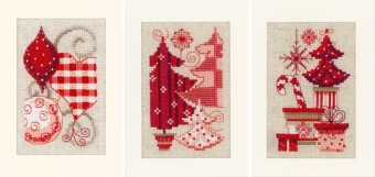 Borduurpakket Vervaco 'Kerstmotieven' PN-0146572