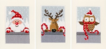 Borduurpakket Vervaco 'Kerstfiguren' PN-0149384