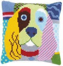 Kruissteekkussen Vervaco Lappenhond PN-0156109