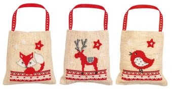 Cadeauzakjes Vervaco 'Kerstdiertjes' PN-0196915