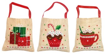 Cadeauzakjes Vervaco 'Kerstmotiefjes' PN-0196966