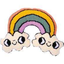 Kruissteekvormkussen Regenboog PN-0199813