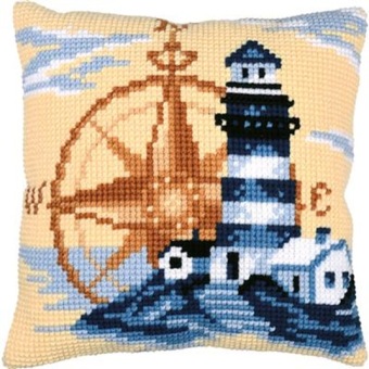 Kruissteekkussen Vervaco 'Marine' PN-0205419