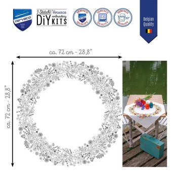 Tafelkleedje Kleurrijke Wereld van Bloemen