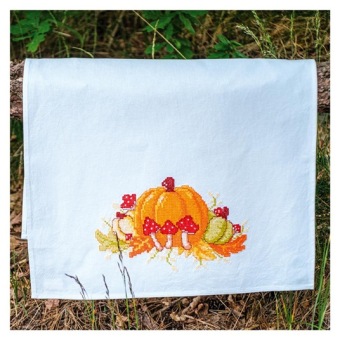 Borduurpakket Vervaco Handdoek Herfst PN-0217575