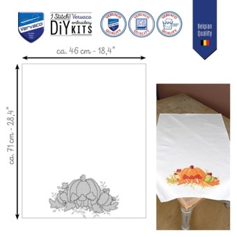 Borduurpakket Handdoek Herfst