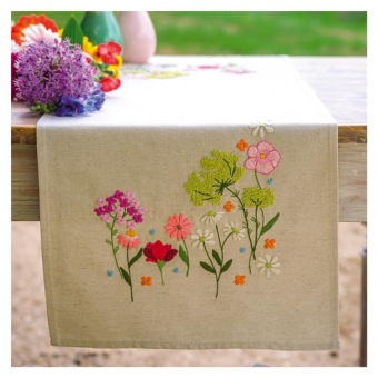 Tafelloper Vervaco 'Wilde Bloemen' PN-0222231