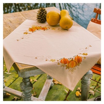 Tafelkleedje Vervaco 'Herfstpompoenen' PN-0222373