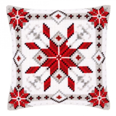 Coussin Cristaux de Glace I