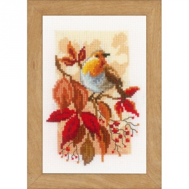 Kit de broderie Les 4 Saisons (lot de 4 p.)