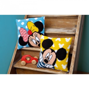 Kussen Mickey Mouse kiekeboe