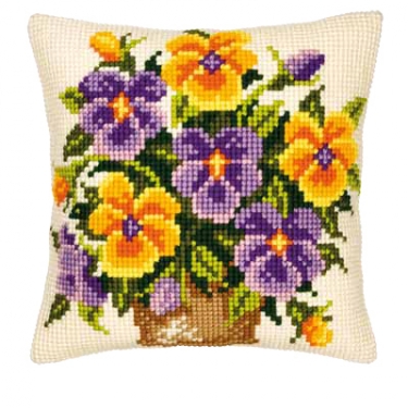 Coussin Violets