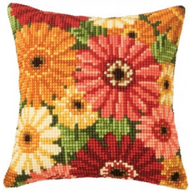 Coussin Fleurs d'