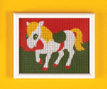 Borduurpakket kinderen Pony