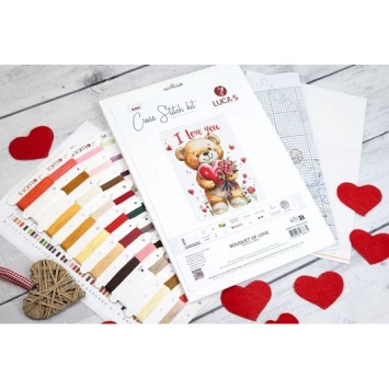 Borduurpakket Bouquet of Love