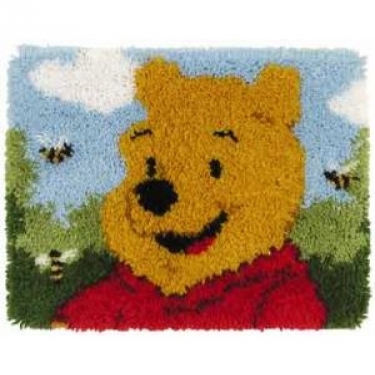 Knooptapijt Winnie The Pooh