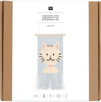 Borduurpakket Cat