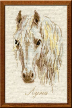 Kit de broderie Cheval Blanc