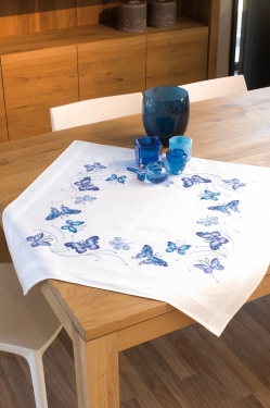 Nappe Papillon Bleus