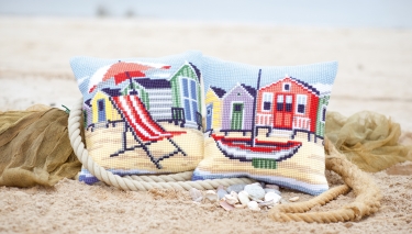 Coussin  Sur la Plage(mod