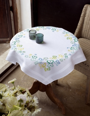 Nappe Papillons Verts