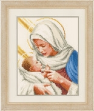 Kit de broderie Marie et Jésus