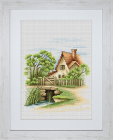 Kit de broderie Paysage d'été