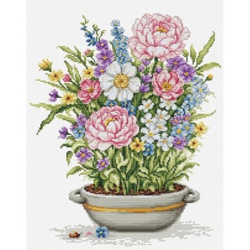Borduurpakkket Luca-S 'A Dream Beneath The Petals' B7061