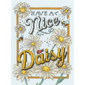 Borduurpakkket Bothy Threads 'Nice Daisy' XAS1