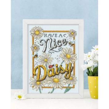 Borduurpakket Nice Daisy