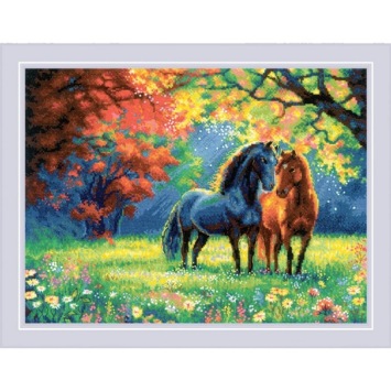 Borduurpakket Riolis 'Sunny Morning' ri-2330