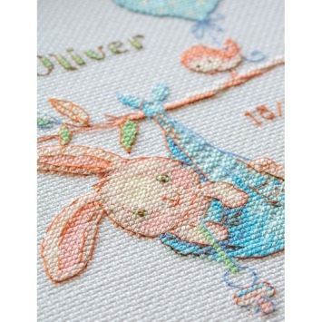 Borduurpakket Boy Birth Sampler