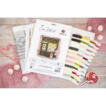 Borduurpakket Luca-S 'Candy Cloud Boutique' B1447